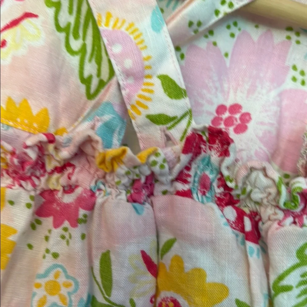GAP Pink and Yellow Halter‎ Sundress Casual